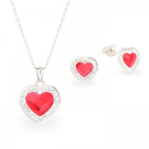 КОМПЛЕКТ КОЛИЕ И ОБЕЦИ с Кристали SWAROVSKI/СВАРОВСКИ Bb6001 КОМПЛЕКТ КОЛИЕ И ОБЕЦИ с Кристали SWAROVSKI/СВАРОВСКИ Bb6001